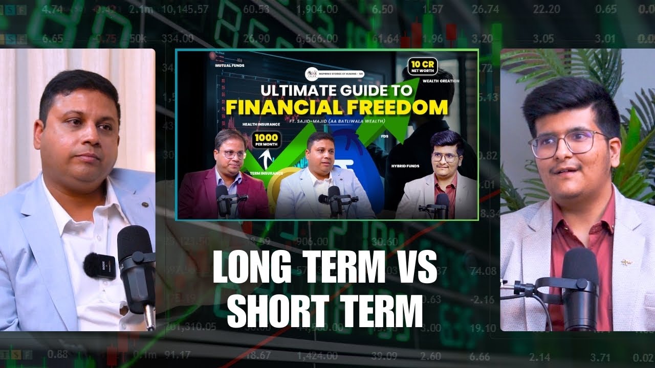 Long term vs Short Term | Secrets of Wealth Creation & Financial Freedom | Sajid–Majid