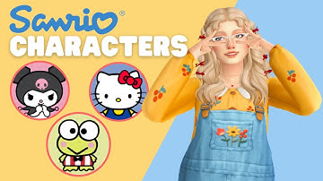 Making Sanrio Characters in The Sims 4