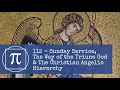 112  sunday service the way of the triune god  the christian angelic hierarchy