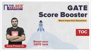Part 1: Theory of Computation for GATE 2022 CS | Full Revision | GATE Score Booster
