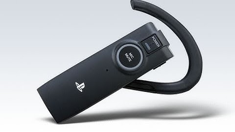 Second generation PS3 Bluetooth Headset | Unboxing
