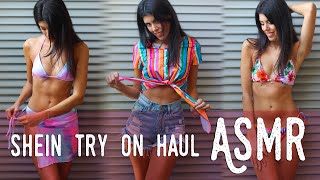 ASMR ita -  BIKINI e CAPI ESTIVI • SHEIN Try On Haul (Whispering)