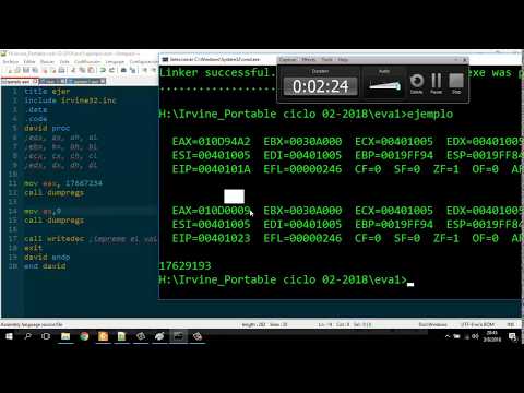 1 - Assembler - Registros y sintaxis