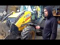 Побежал антифриз на экскаваторе погрузчике JCB 3CX! Разобрал пол трактора! Влог тракториста DEN JCB