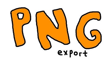 Krita - How to export to PNG