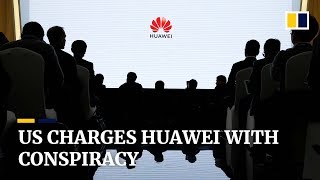 U.S. charges Chinese telecoms giant Huawei with conspiracy, money laundering