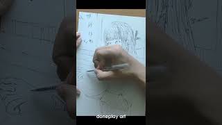 #shorts | how to draw girl #126 | daily sketch | ballpoint pen