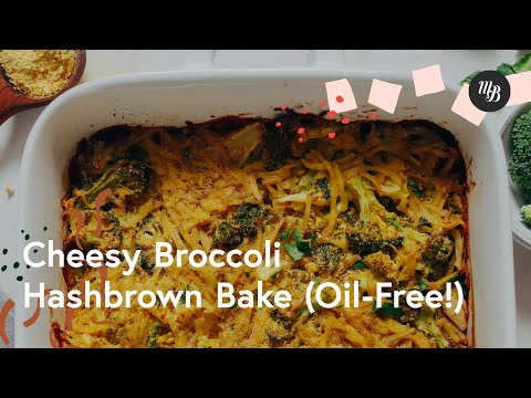 Cheesy Broccoli Hashbrown Bake (Oil-Free) | Minimalist Baker Recipes