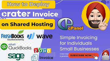 How to Deploy Crater Invoicing Accounts Billing Solution on shared hosting CPanel | 100% FREE