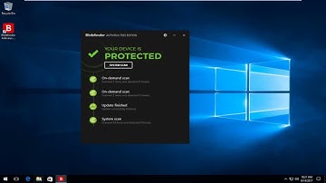 BitDefender Free Antivirus -  How To Run An On Access/Custom Scam