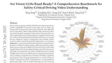 Are Vision LLMs Road-Ready? A Comprehensive Benchmark for   Safety-Critical Driving Video Understand
