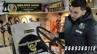 golden mask DEEP HUNTER PRO 7 SE 💯ديما الجديد فيديو لاصحاب الحث النبضي