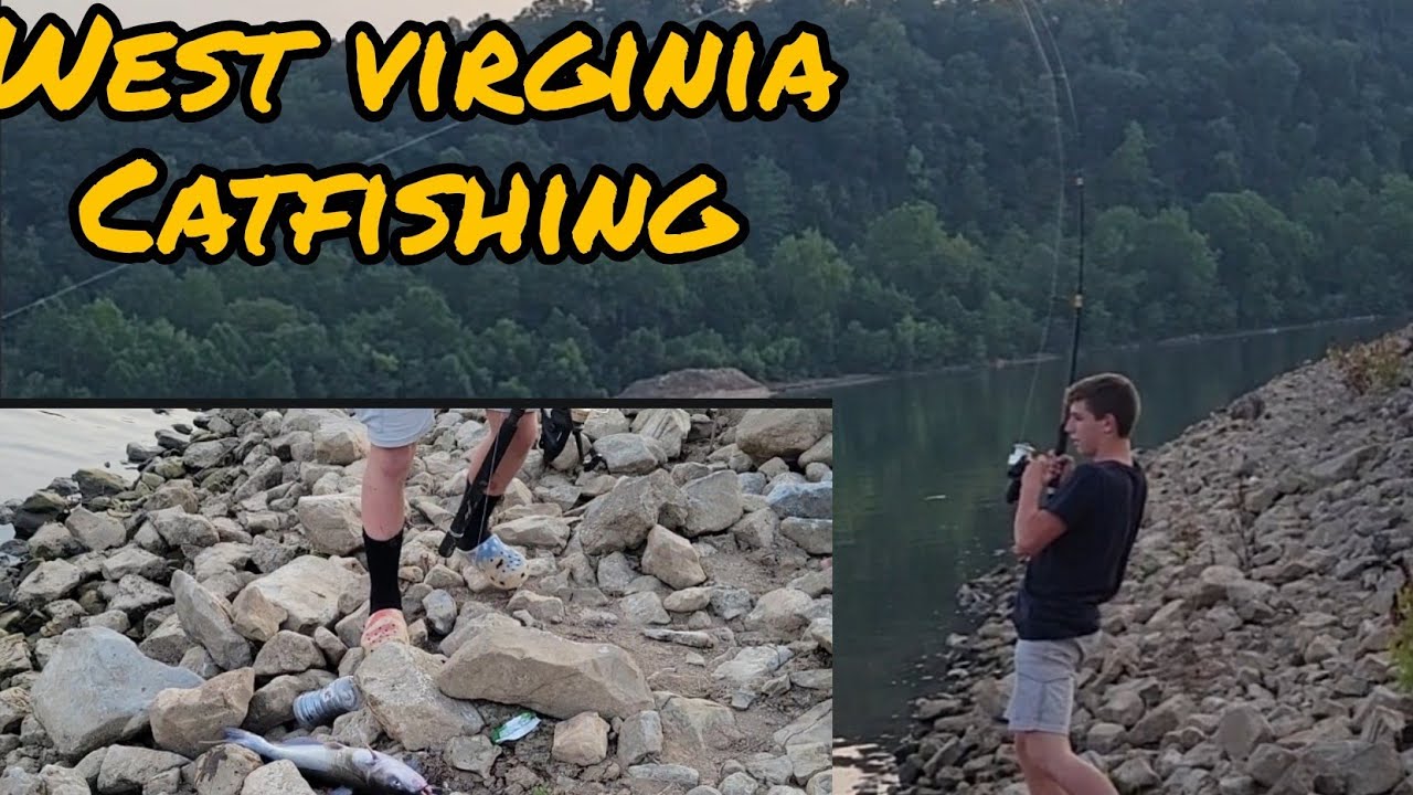 WE CAUGHT SOME CHANNEL CATS!!! West Virginia Catfishing Trapper Joe