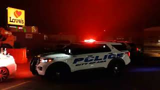 Unresponsive person in possible STOLEN VEHICLE?!? Ada OK #filmthepolice