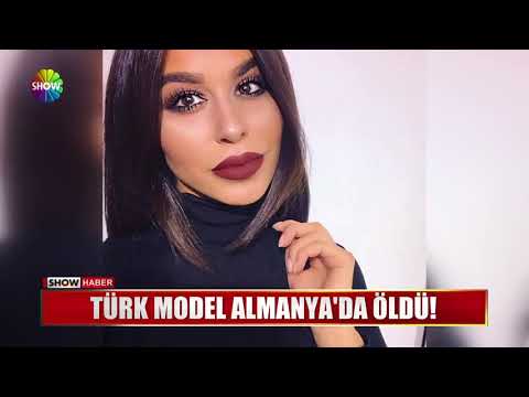 Türk model Almanya'da öldü!