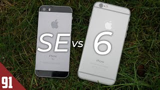 iPhone 6 Plus vs iPhone SE 1ra Generación 2016 SPEED TEST en 2021 iOS 12 vs iOS 14 2021 - RUBEN TECH