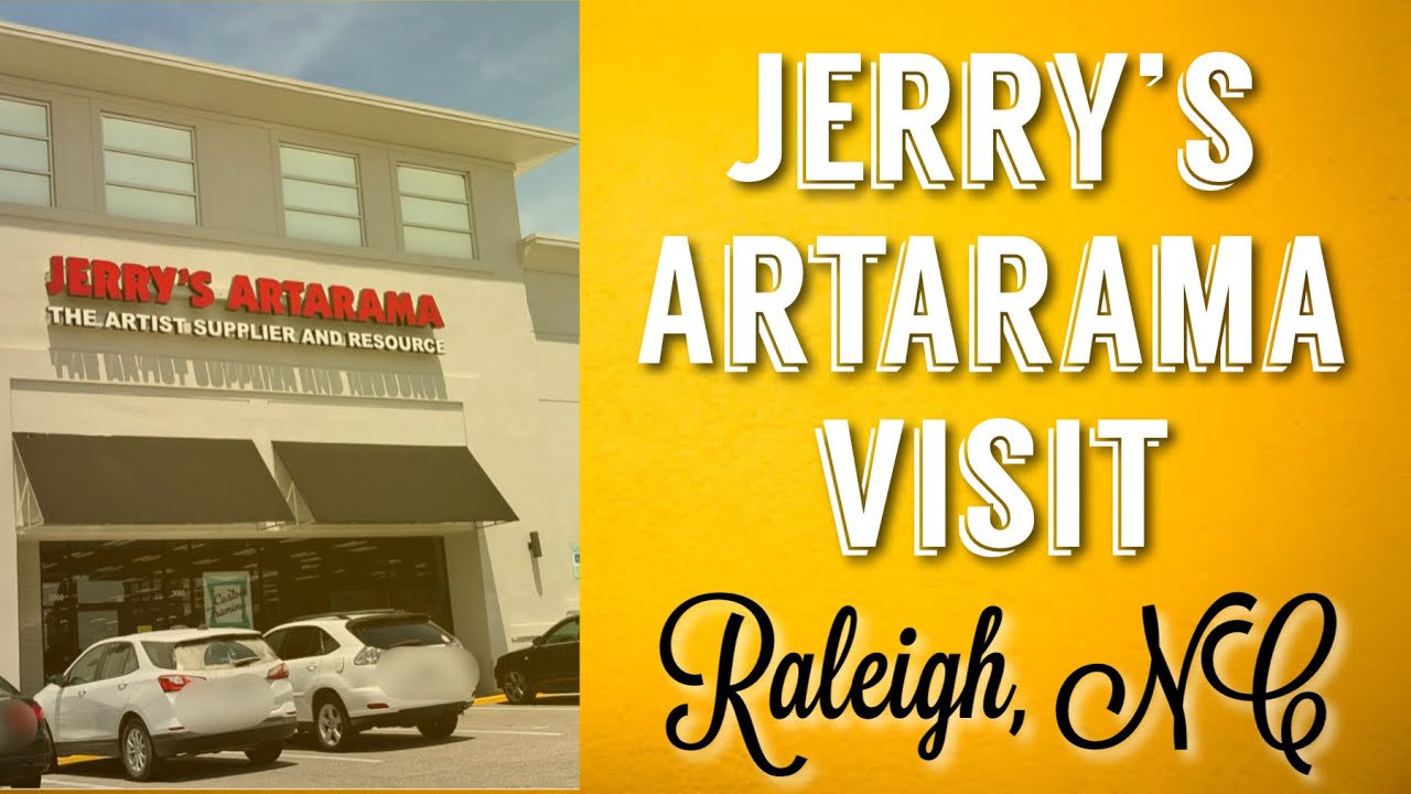 Visit to Jerry's Artarama, Art Supply Store