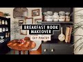 EXTREME Breakfast Nook Makeover + DIY Pantry | XO, MaCenna