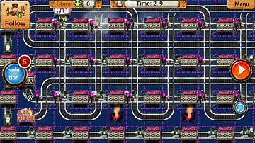 Rail Maze 2 Quick Gameplay - Train Puzzle Game - Android Gameplay #1957