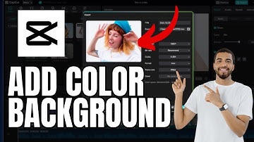 How to Add Color Background in CapCut PC 2025?
