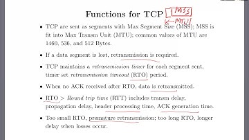 C8 - University Level Lecture in Cantonese on "TCP Throughput" - Dr KT Ko