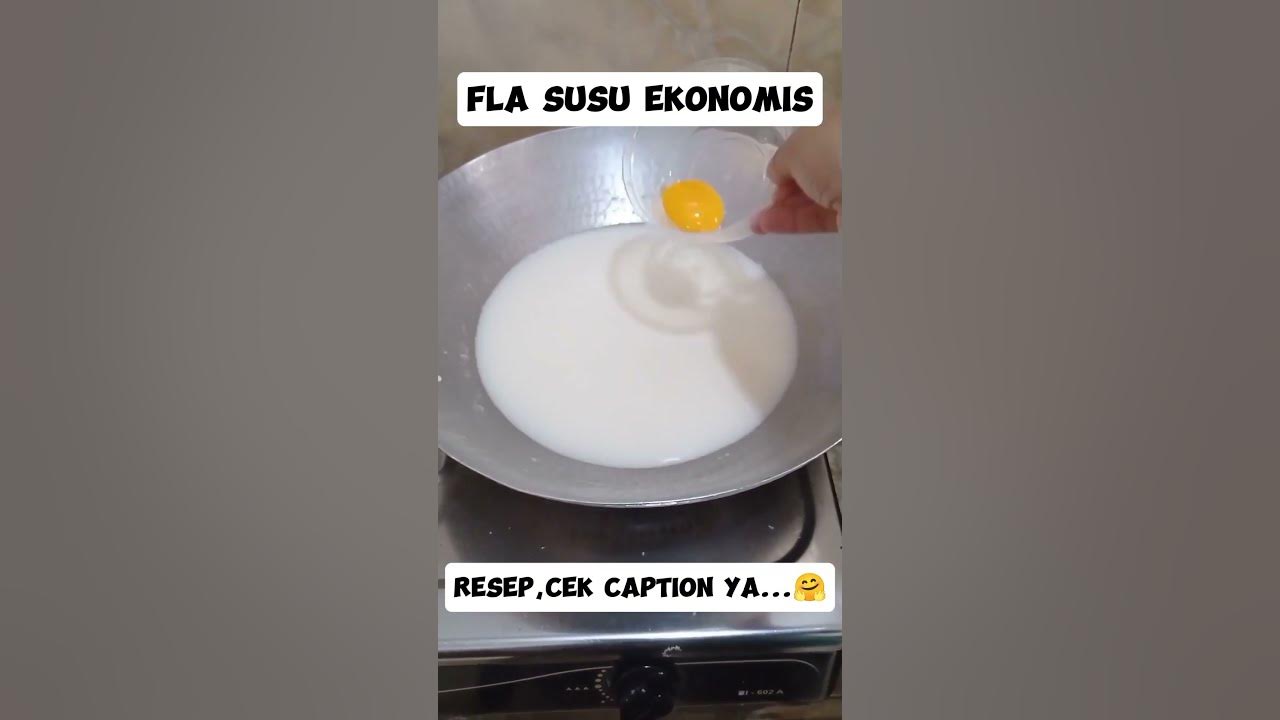 FLA SUSU EKONOMIS UNTUK ISIAN KUE SUS ATAU PIE BUAH #resep #idejualan #food #flasusu