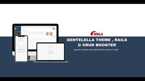 CRUD BOOSTER PAKE RAILS ?? EMANG BISA ??