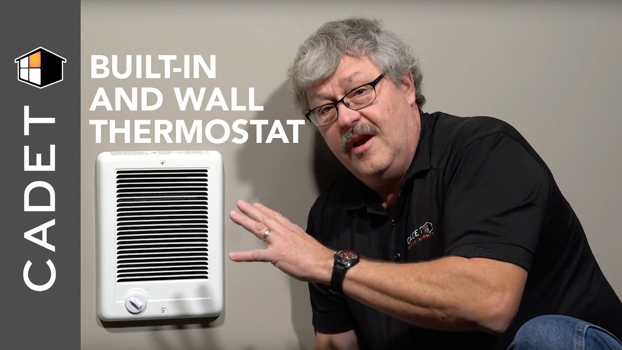 What to do when you have a heater with a built-in thermostat and wall