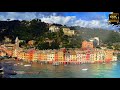 4k beautiful portofino italy relax daytime walking city sounds asmr 2023