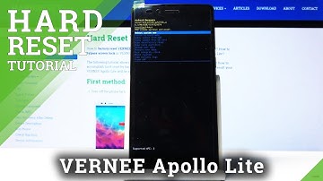 Hard Reset Vernee Apollo Lite – Wipe Data / Bypass Screen Lock