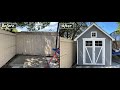 Timelapse of my Costco Shed Build