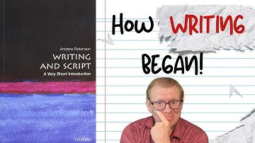 Writing and Script by Andrew Robinson 📚Why Writing Changed the World ✍️