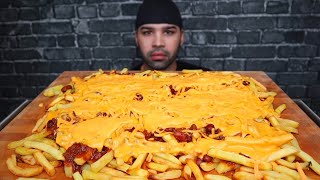 Фото ASMR CHILI CHEESE FRIES MUKBANG