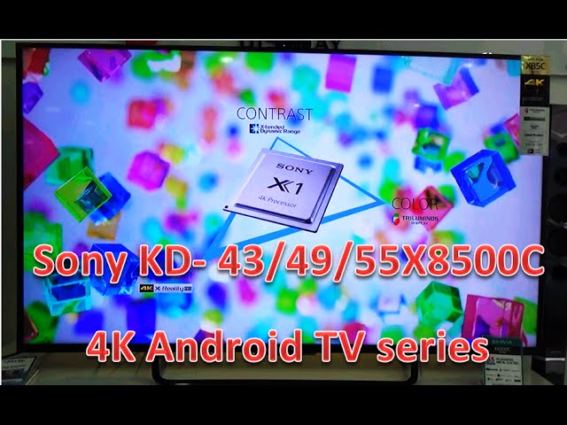 PC/タブレット PC周辺機器 Sony Bravia X series 4K Android TV. Features review KD-43X8500C 