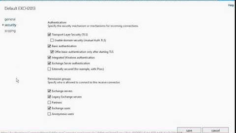 Receive Connector Configured in Exchange Server 2013 Part 16