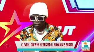 Clever J on why he missed Humphrey Mayanja's burial| Sanyuka Uncut