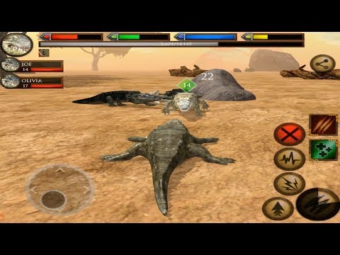 🐊Wild Crocodile Simulator 3D, Ultimate Savanna Simulator, By Gluten Free Games