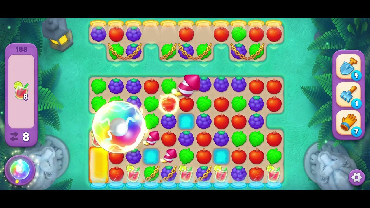 Gardenscapes Level 188 - YouTube
