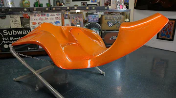 Ed Roth Replica Trike Paint Off! Metal Flake, Kandy and More!