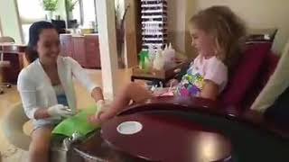 Lily's First Pedicure