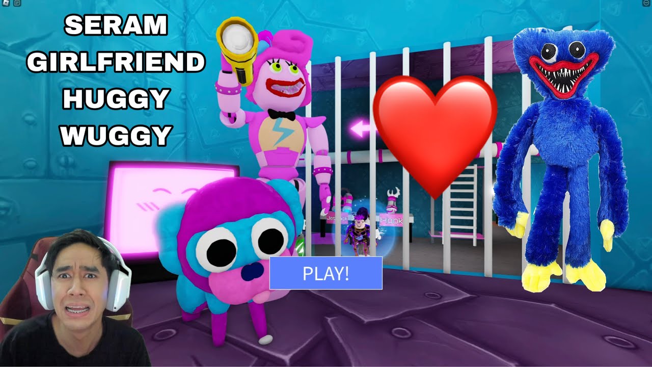 SERAM GIRLFRIEND HUGGY WUGGY 😨 MOMMY LONG ARM PRISON RUN! 👿