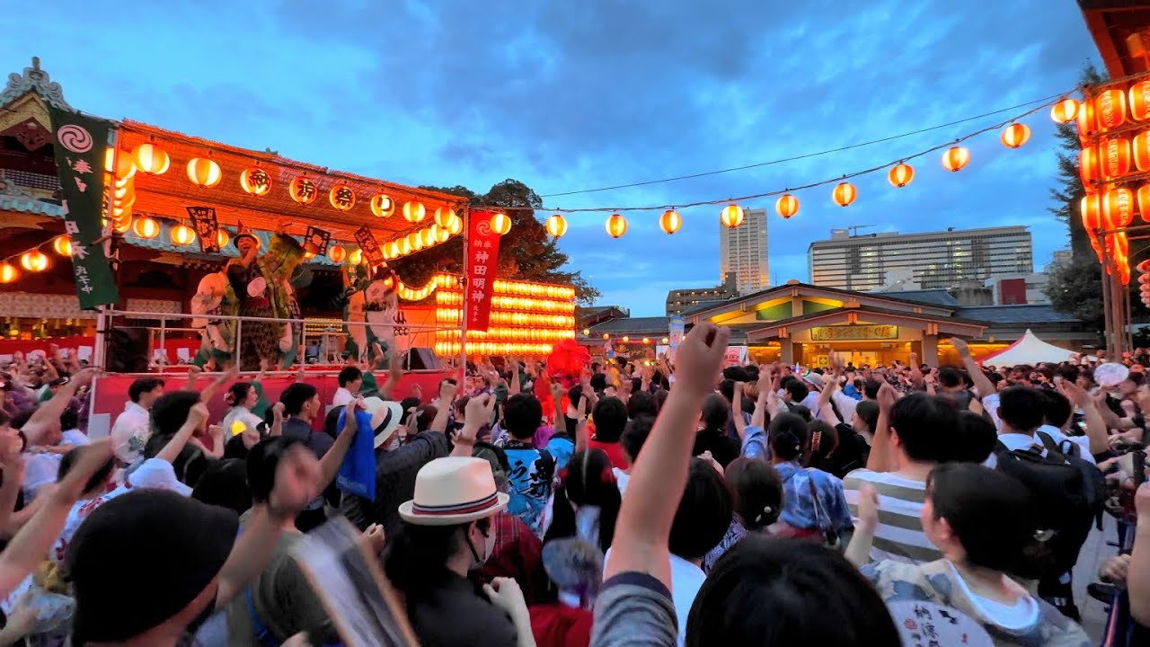 神田明神納涼祭り2024🏮アニソン盆踊り】『おジャ魔女カーニバル