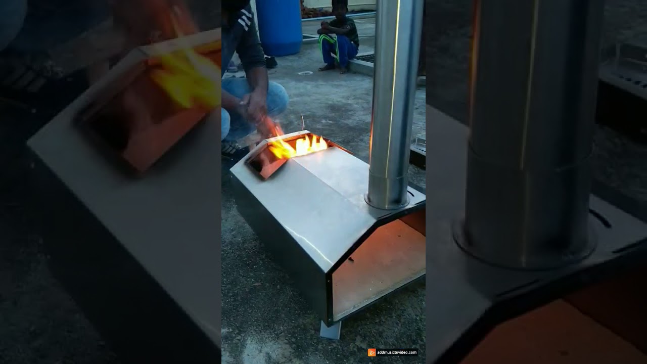 Woodfired Pizza Oven Preheating YouTube