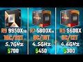 RYZEN 9 9950X3D vs RYZEN 7 5800X3D vs RYZEN 5 5600X | Test in 6 Games