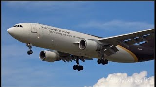 United Parcel Service Airbus A300 Landing Billings