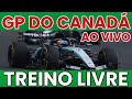 FÓRMULA 1 AO VIVO TREINO LIVRE 1 GP DO CANADA VERSTAPPEN BEM F1 AO VIVO - F1 MANAGER 24 #f1