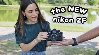Trying The NEW Nikon Z F Mirrorless Camera