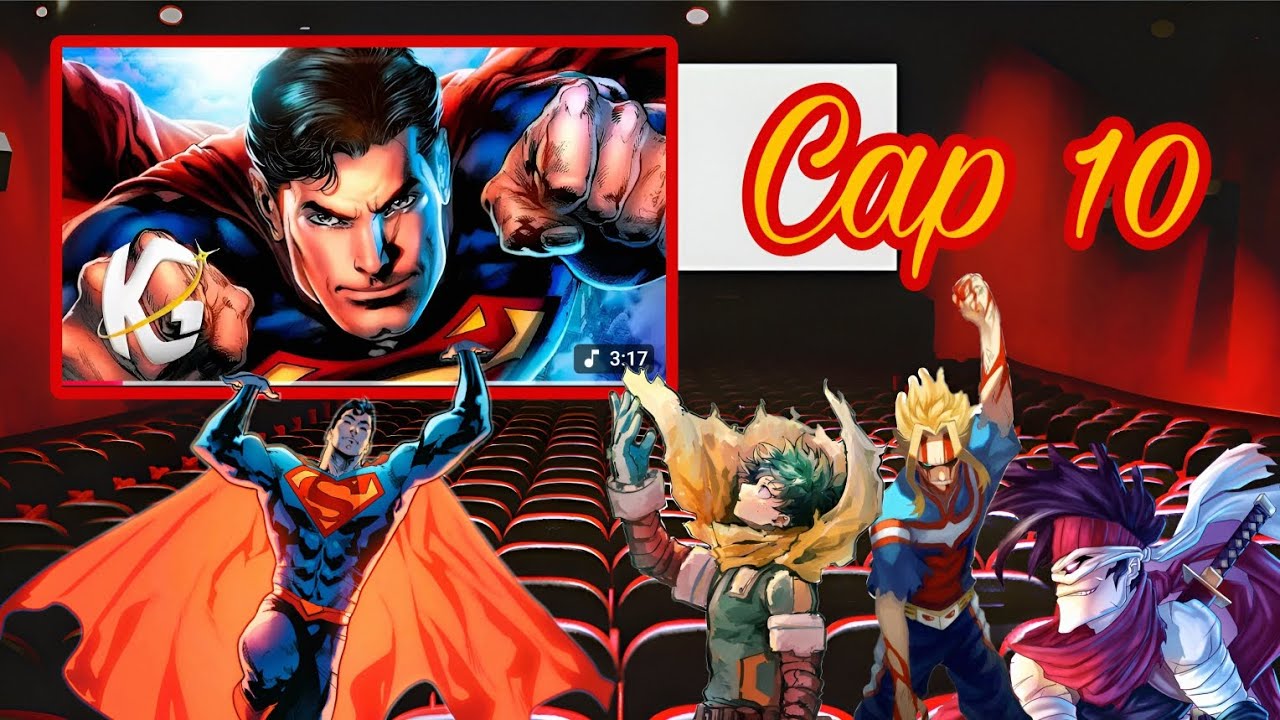 BNHA reaccionando multuversos/cap 10/rap de superman