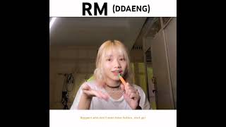 BTS - DDAENG (RM Part) Cover #shorts #rm #rap #bts #army  #ddaeng