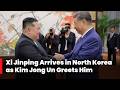 JUST IN: Chinese President Xi Jinping Arrives in North Korea as Kim Greets Him at Pyongyang Airport